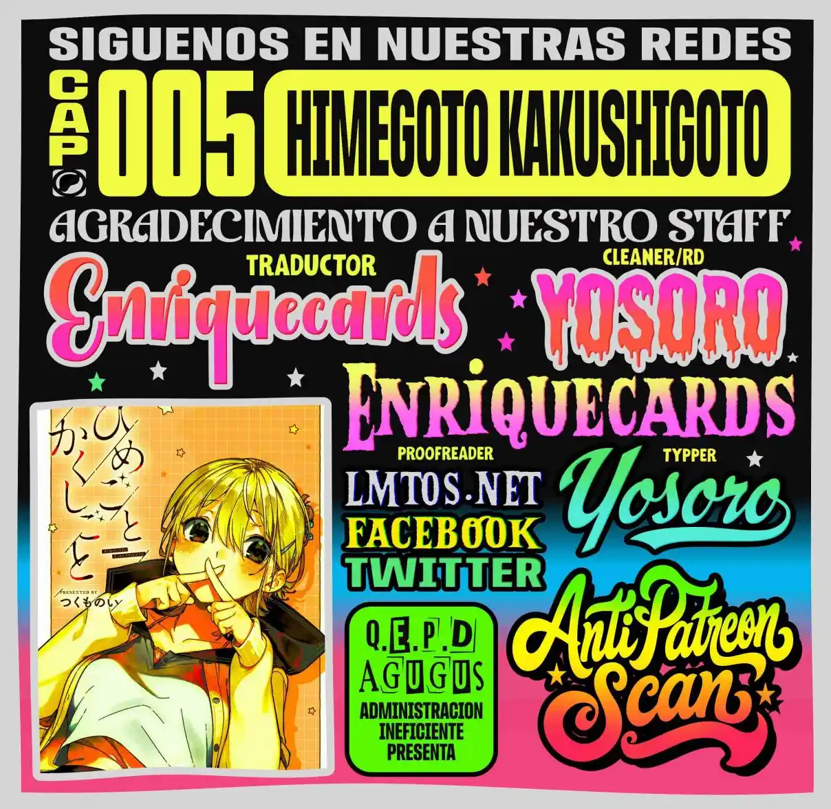 HIMEGOTO KAKUSHIGOTO - Capítulo 5 - Página 4 - LectorTMOo