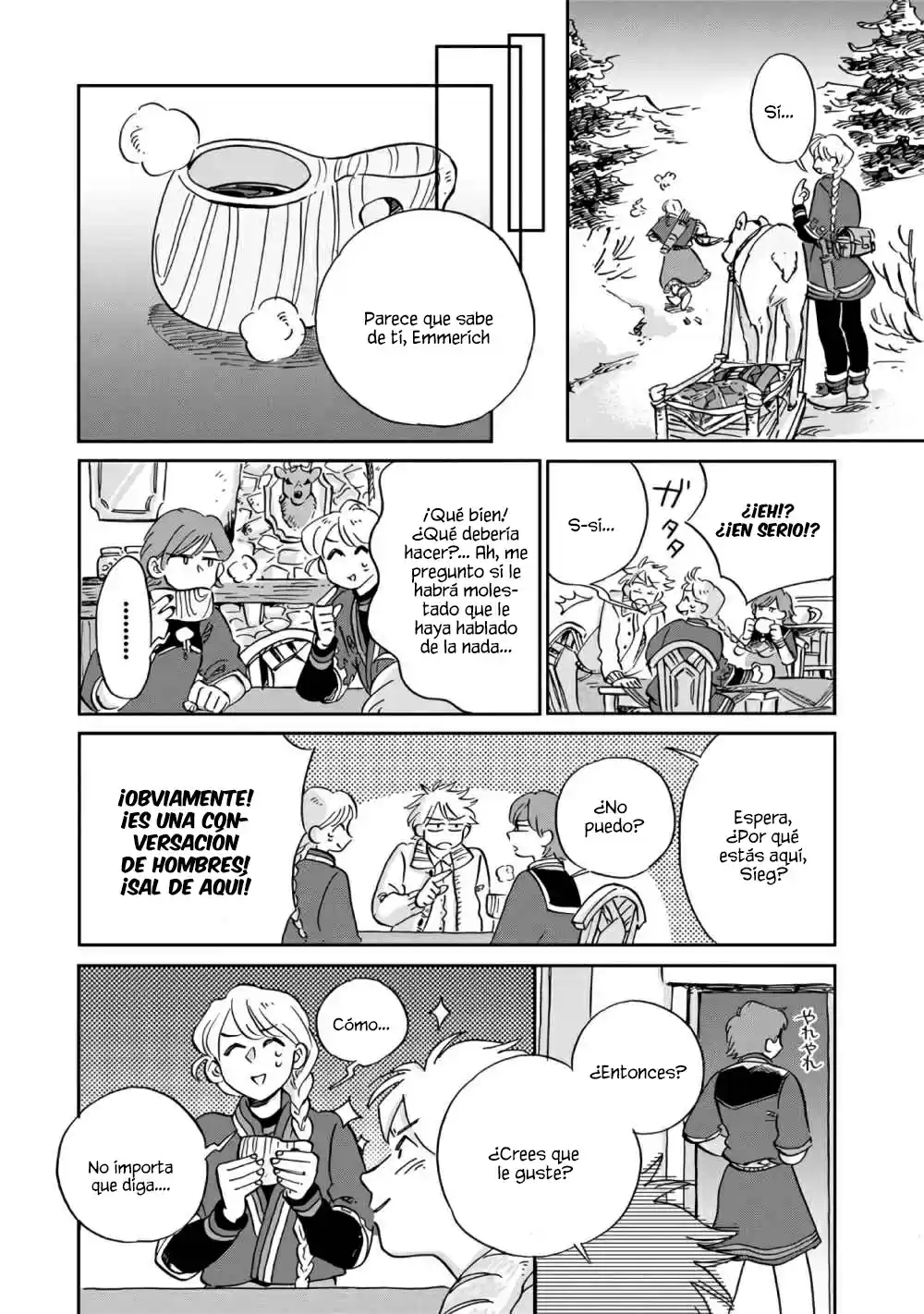 Hokuou Kizoku To Moukinzuma No Yukiguni Karigurashi - Capítulo 16 - Página 8 - LectorTMOo