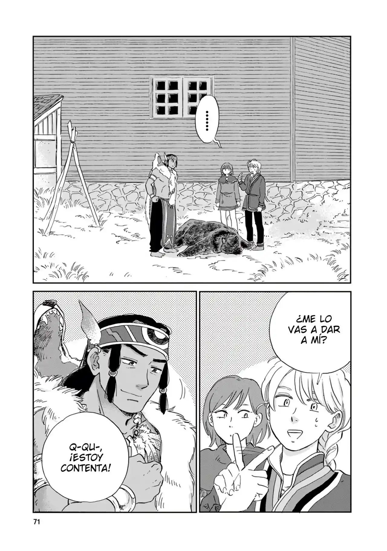Hokuou Kizoku To Moukinzuma No Yukiguni Karigurashi - Capítulo 25 - Página 4 - LectorTMOo