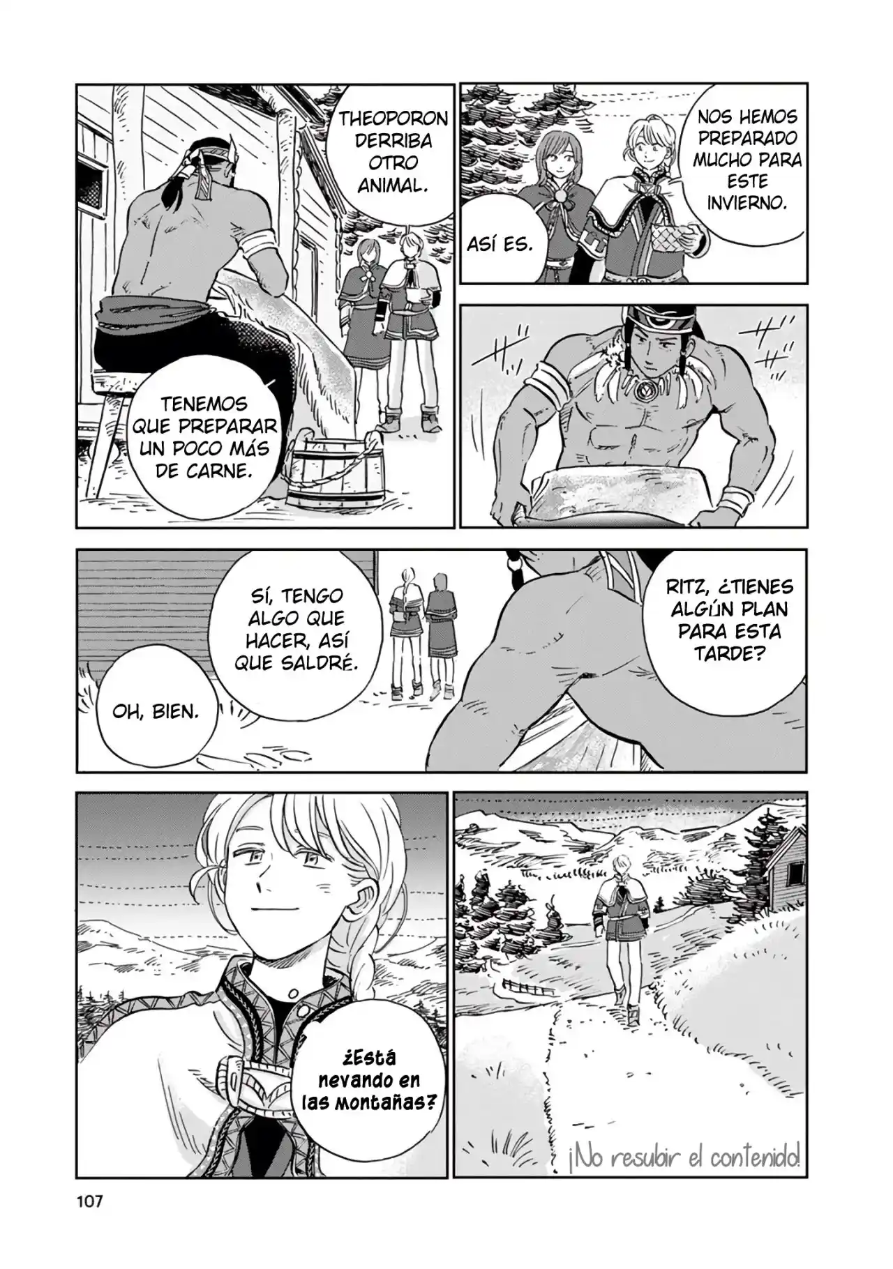 Hokuou Kizoku To Moukinzuma No Yukiguni Karigurashi - Capítulo 37 - Página 4 - LectorTMOo