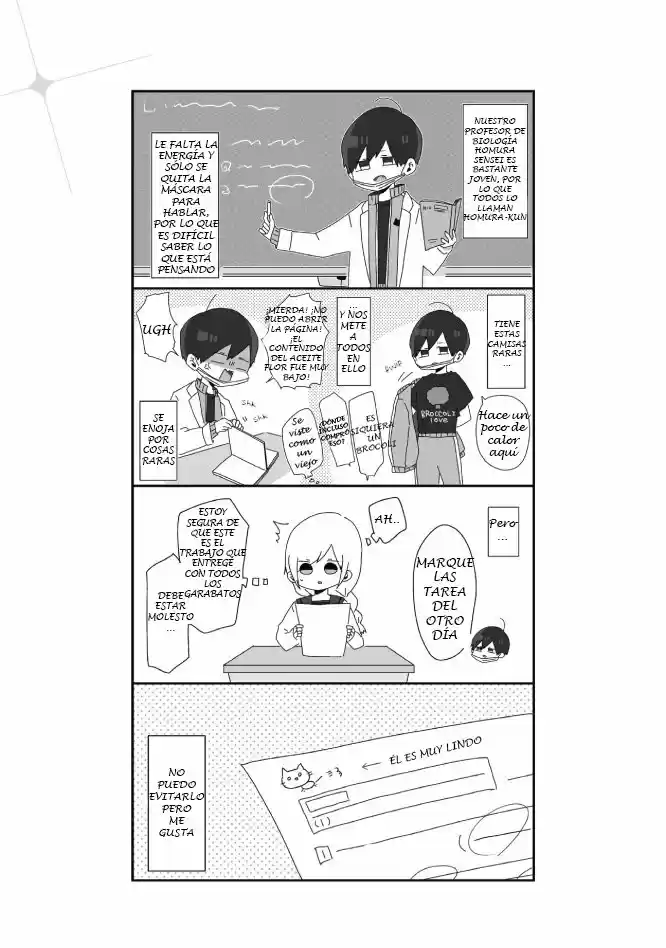 Homura Sensei Is Probably Unpopular capítulo 1 página 2