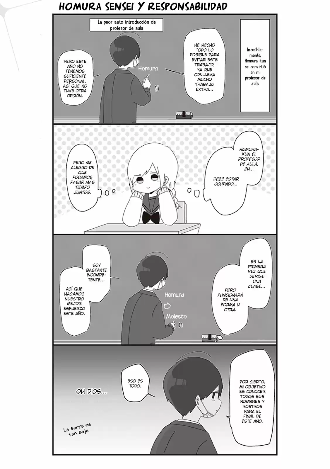 Homura Sensei Is Probably Unpopular capítulo 18 página 1