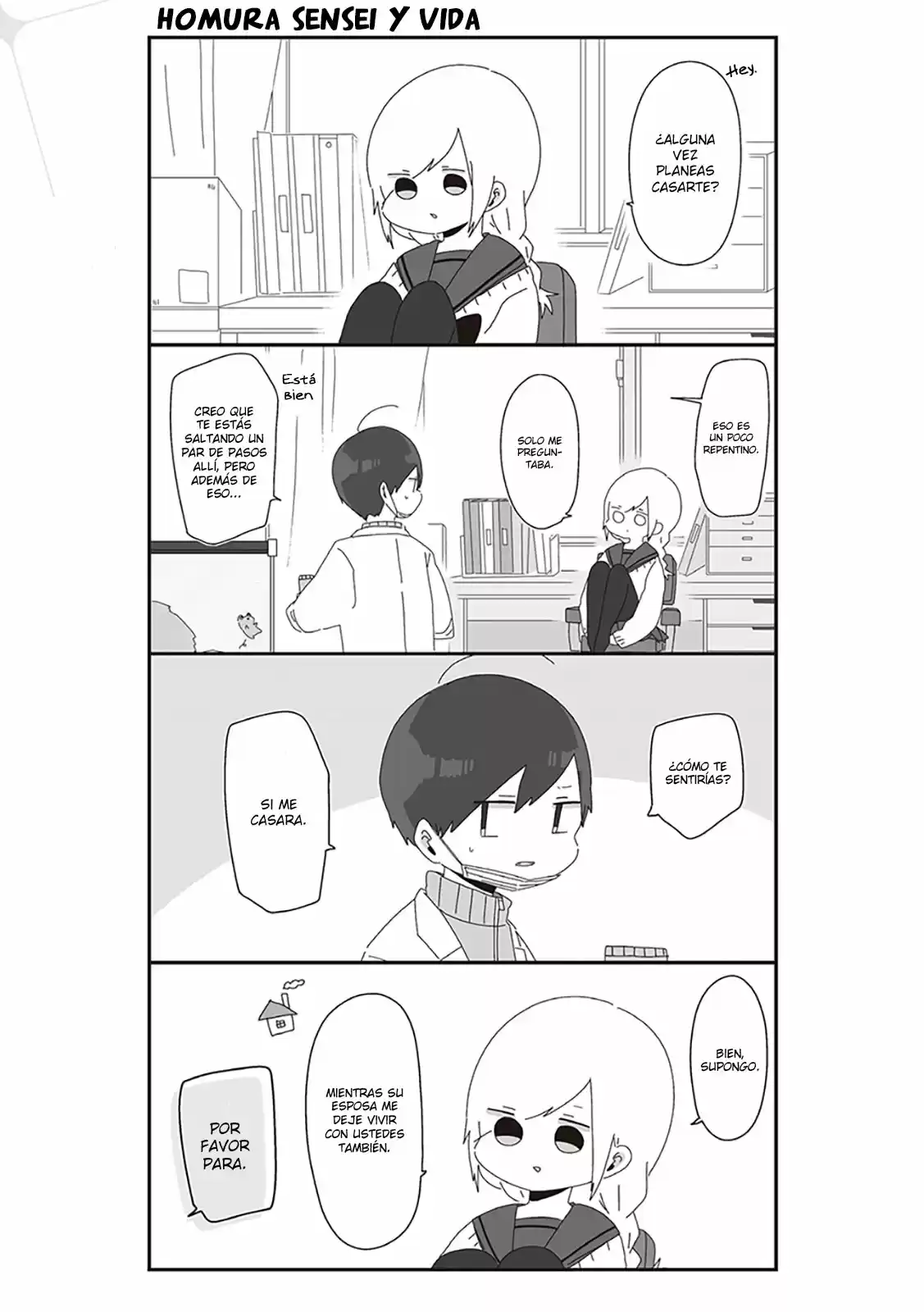 Homura Sensei Is Probably Unpopular capítulo 19 página 1