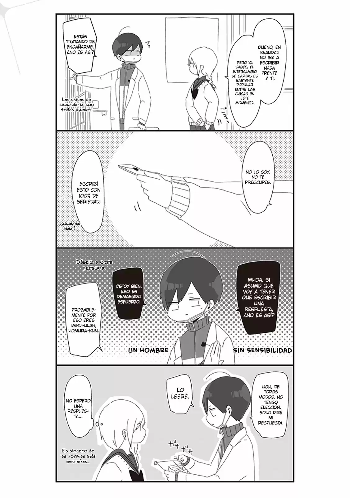 Homura Sensei Is Probably Unpopular capítulo 21 página 3