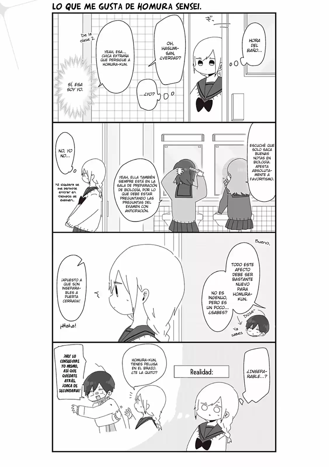 Homura Sensei Is Probably Unpopular capítulo 23 página 1