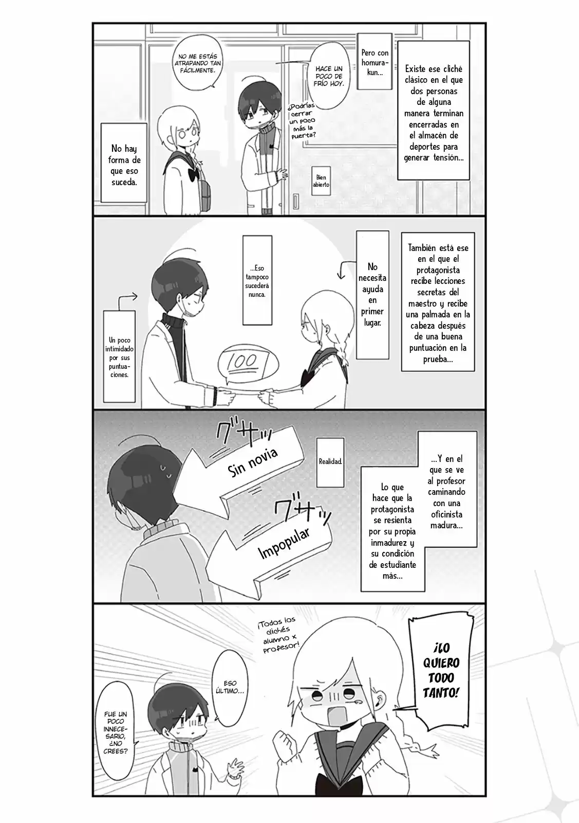 Homura Sensei Is Probably Unpopular capítulo 23 página 2