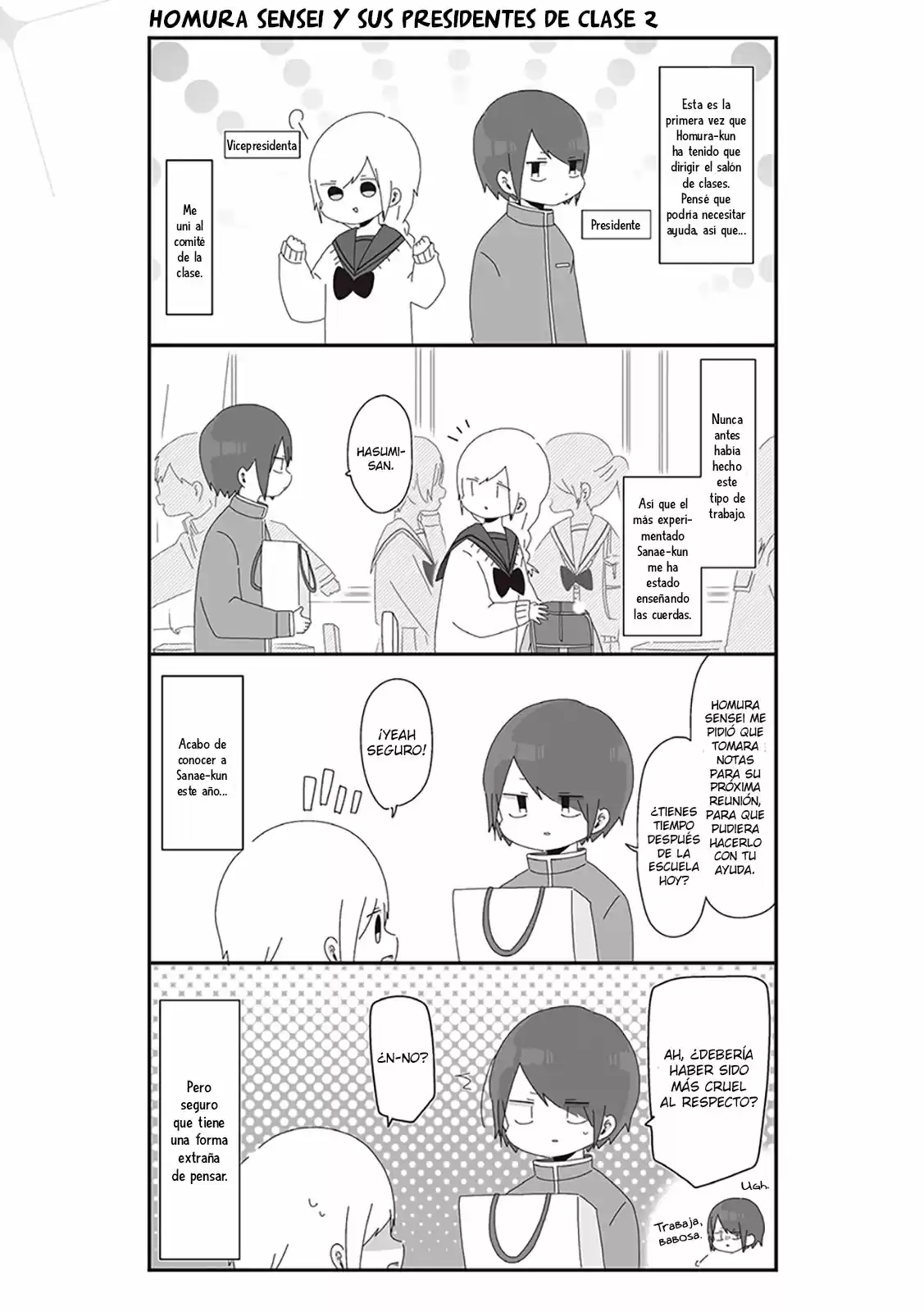 Homura Sensei Is Probably Unpopular capítulo 25 página 1