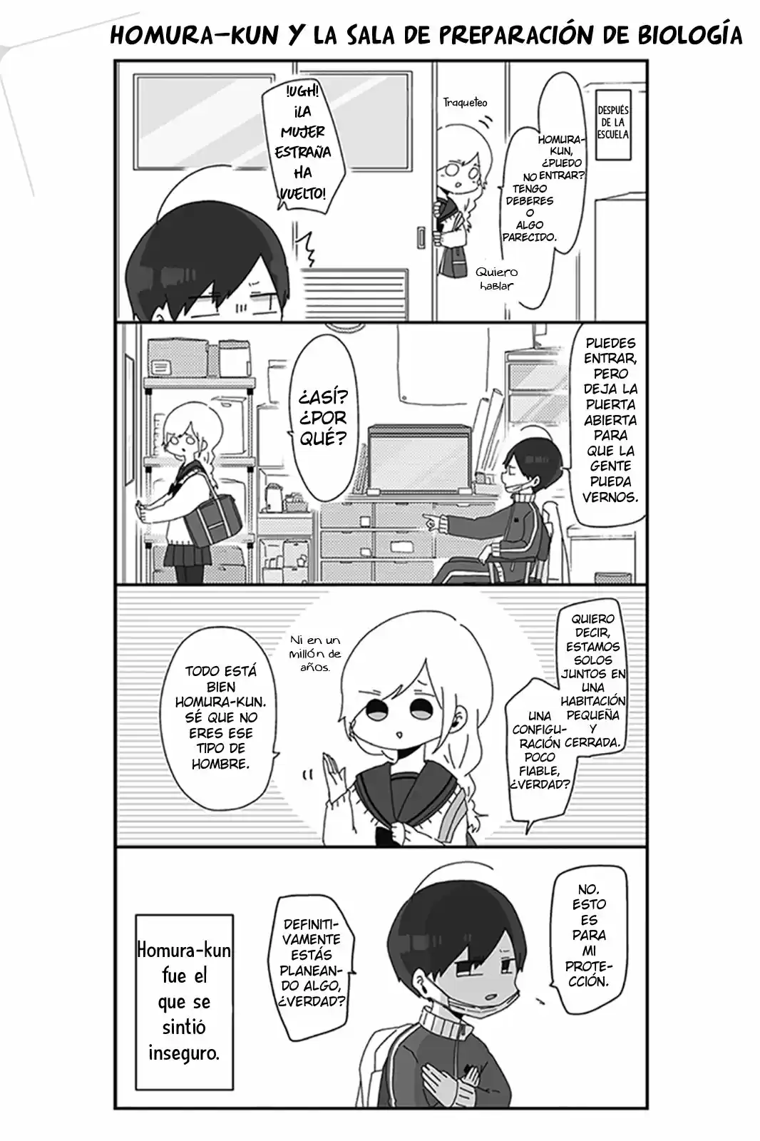 Homura Sensei Is Probably Unpopular capítulo 3 página 2