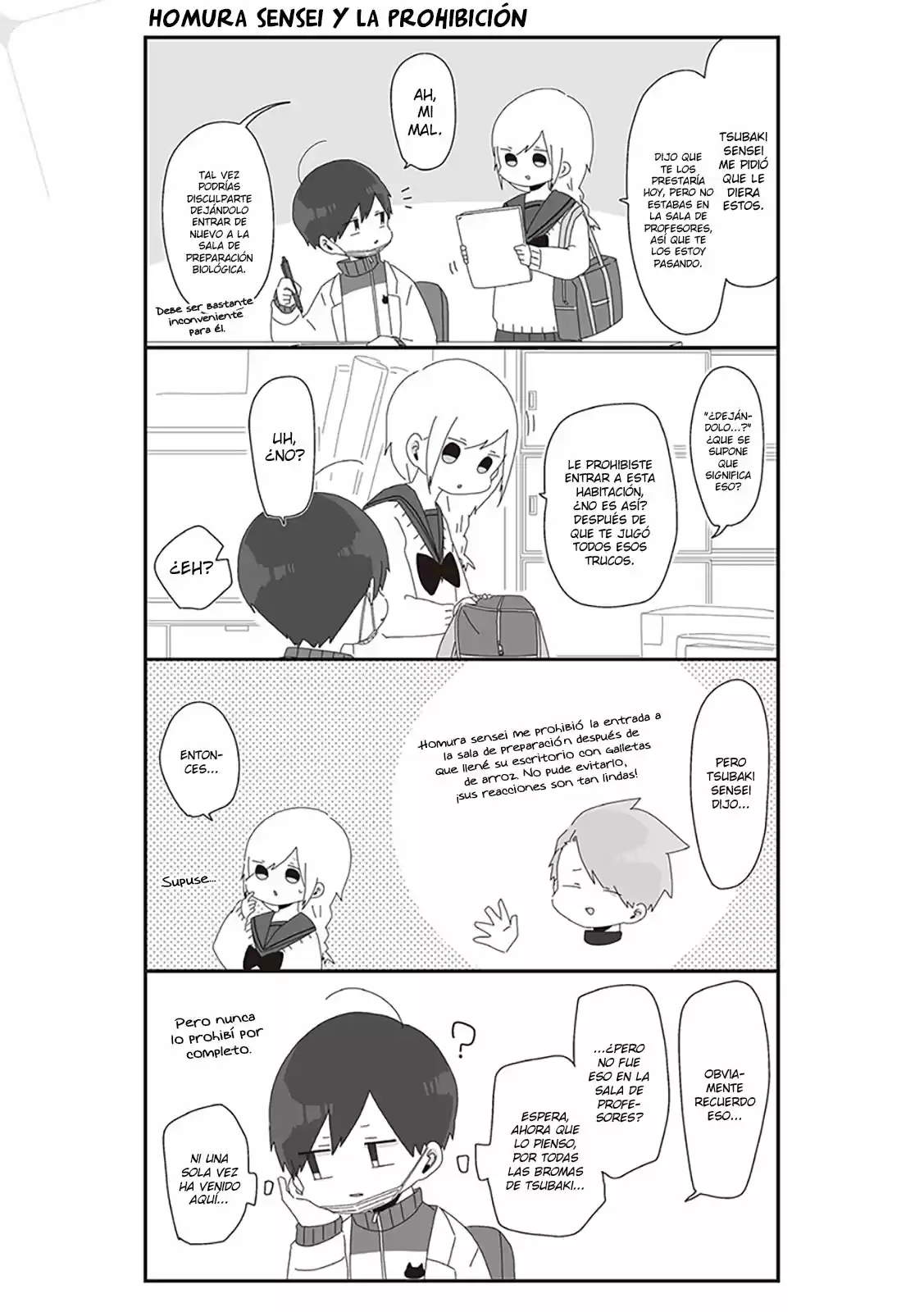 Homura Sensei Is Probably Unpopular capítulo 30 página 1