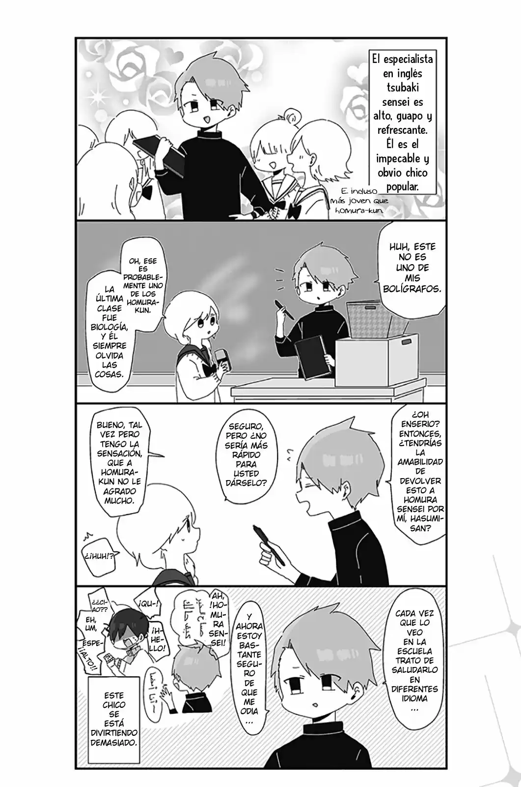 Homura Sensei Is Probably Unpopular capítulo 5 página 3