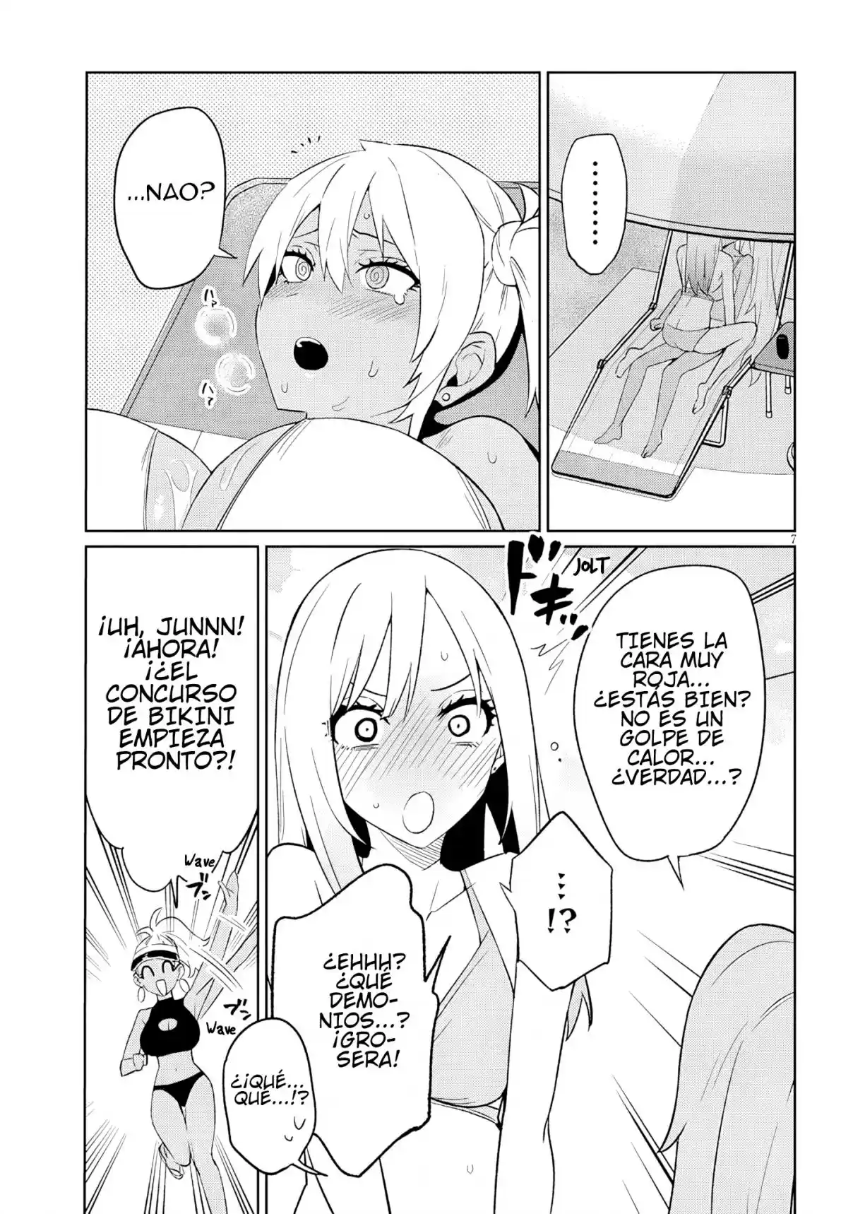 I'm A High School Boy, But I Got Gender-Swapped Into A Gyaru - Capítulo 25.2 - Página 7 - LectorTMOo