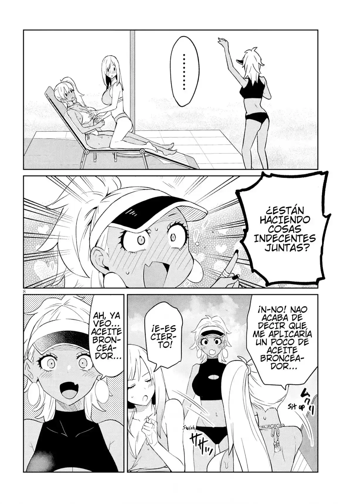 I'm A High School Boy, But I Got Gender-Swapped Into A Gyaru - Capítulo 25.2 - Página 8 - LectorTMOo