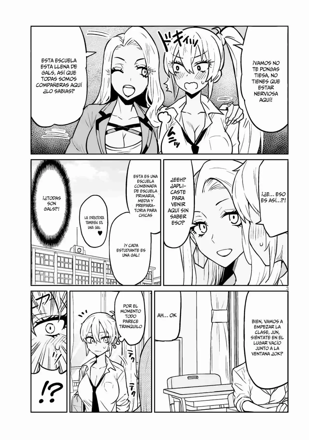 I'm A High School Boy, But I Got Gender-Swapped Into A Gyaru - Capítulo 3 - Página 3 - LectorTMOo