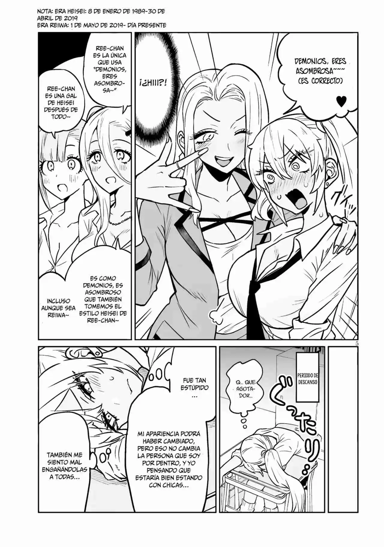I'm A High School Boy, But I Got Gender-Swapped Into A Gyaru - Capítulo 4 - Página 5 - LectorTMOo