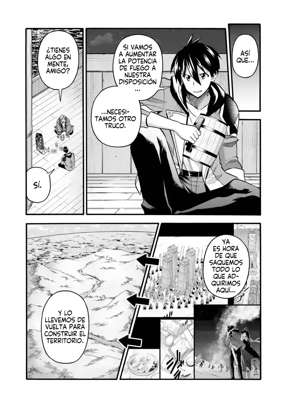 Ikusei Skill wa Mou Iranai to Yuusha Party o Kaiko Sareta no de, Taishoku Kingawari ni Moratta "Ryouchi" o Tsuyoku Shitemiru capítulo 34.1 página 10