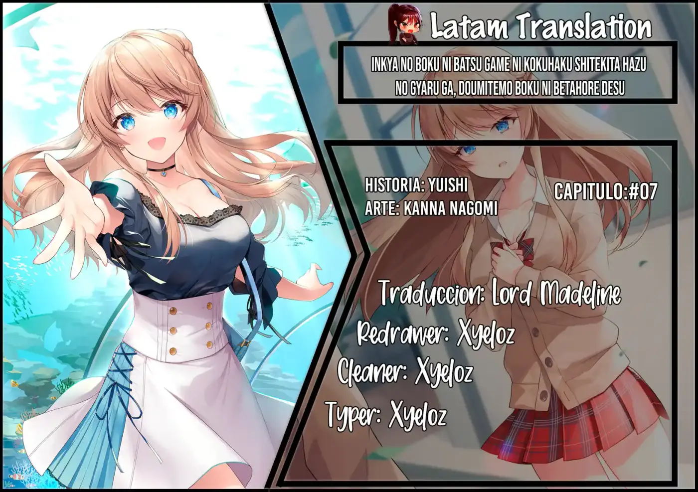 Inkya No Boku Ni Batsu Game Ni Kokuhaku Shitekita Hazu No Gyaru Ga, Doumitemo Boku Ni Betahore Desu - Capítulo 7 - Página 1 - LectorTMOo