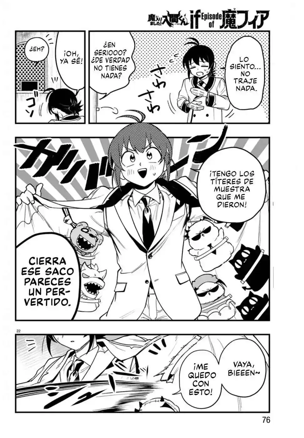 Iruma-kun: If Mafia - Capítulo 21 - Página 23 - LectorTMOo