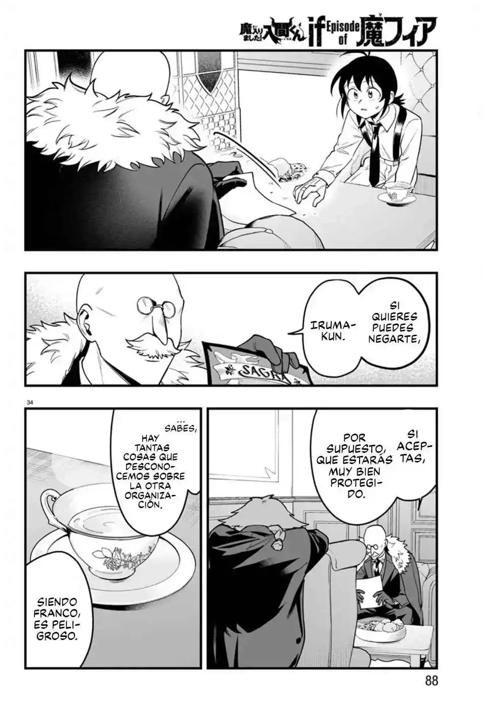 Iruma-kun: If Mafia - Capítulo 21 - Página 35 - LectorTMOo