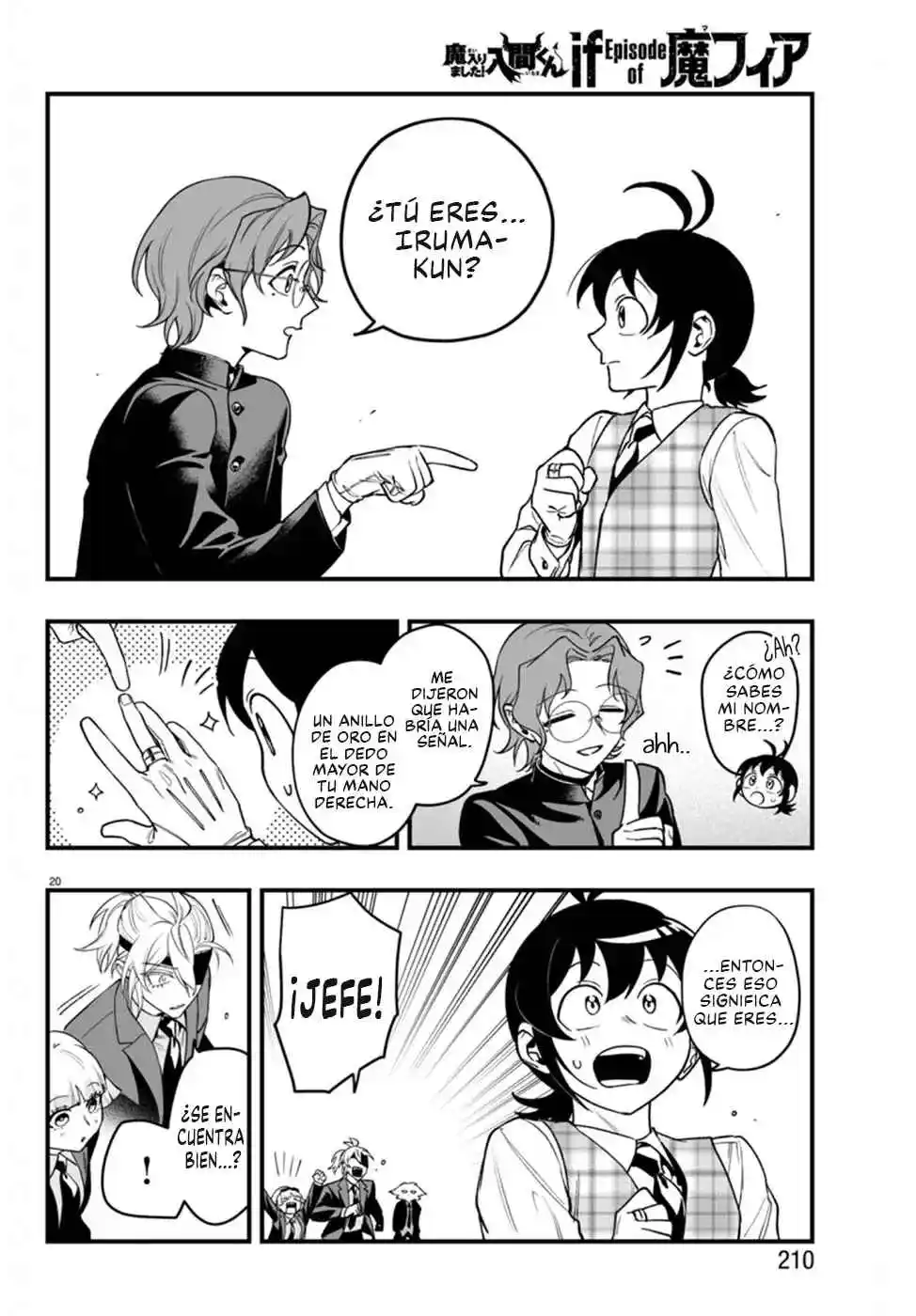 Iruma-kun: If Mafia - Capítulo 22 - Página 20 - LectorTMOo