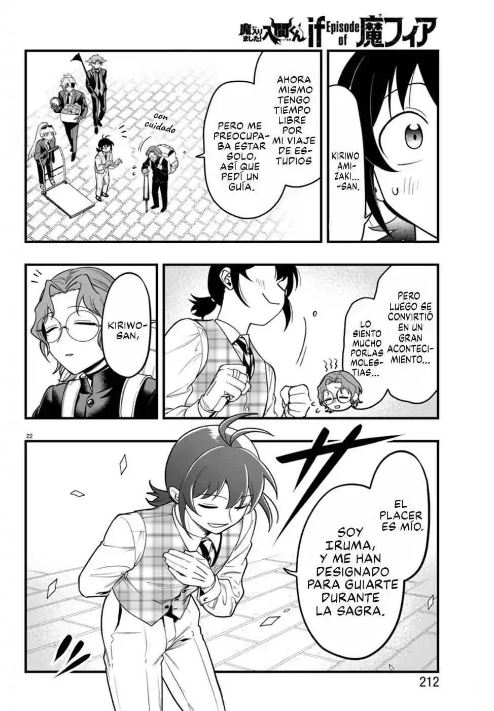 Iruma-kun: If Mafia - Capítulo 22 - Página 22 - LectorTMOo