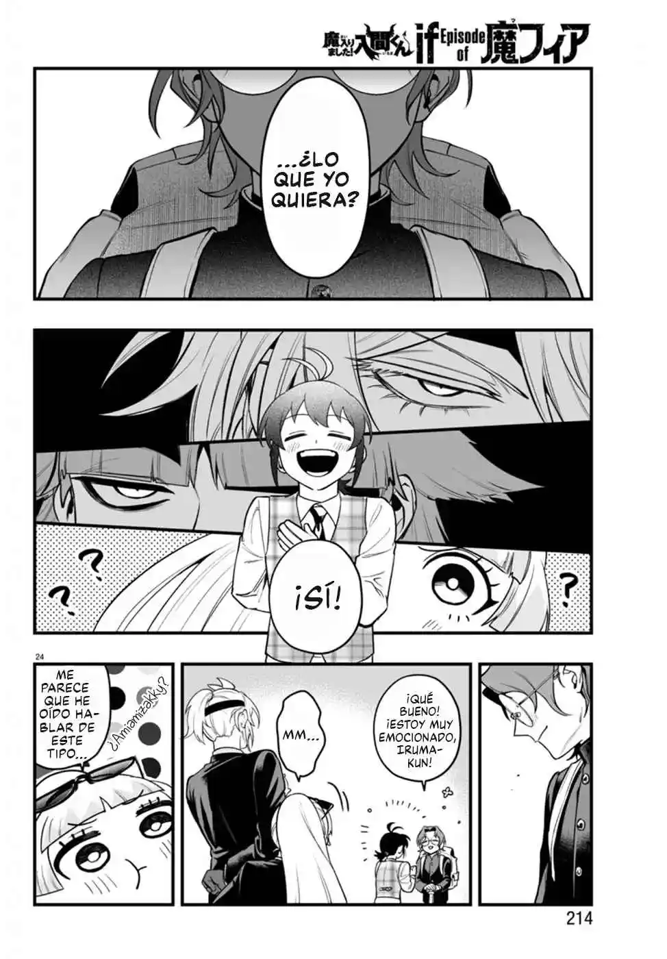 Iruma-kun: If Mafia - Capítulo 22 - Página 24 - LectorTMOo