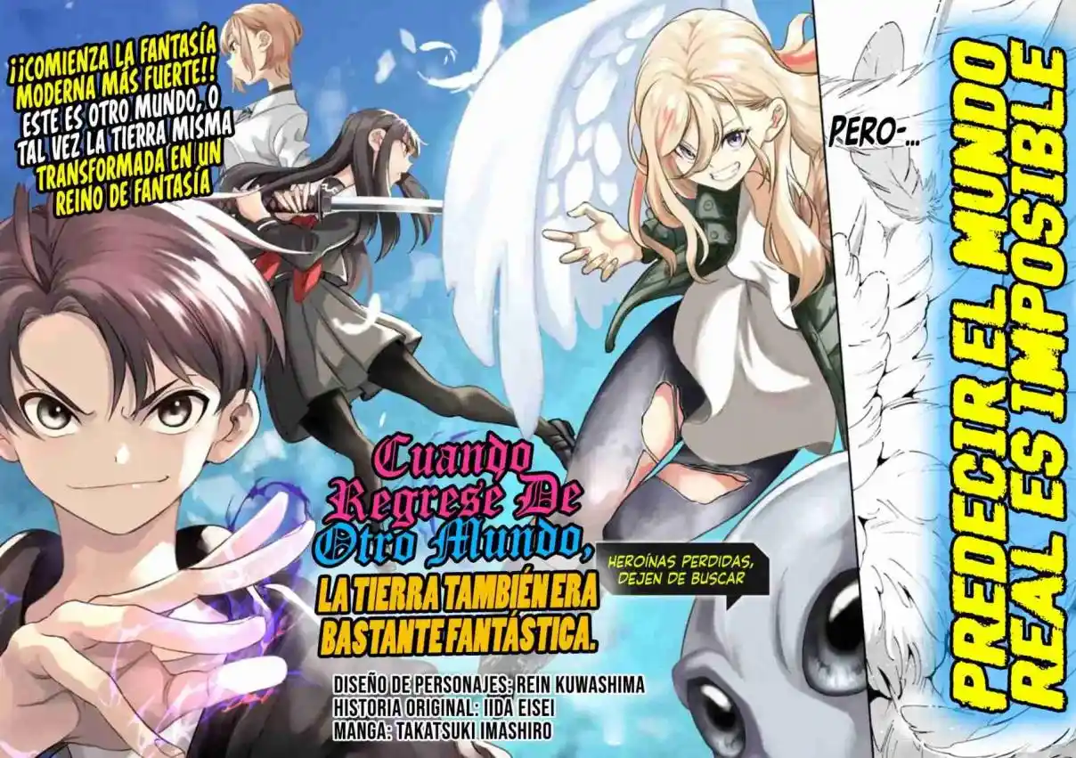 Isekai Kara Kikan Shitara Chikyuu Mo Kanari Fantajiu Deshita. Ato, Makeheroin-domo Kocchi Minna. - Capítulo 1 - Página 4 - LectorTMOo