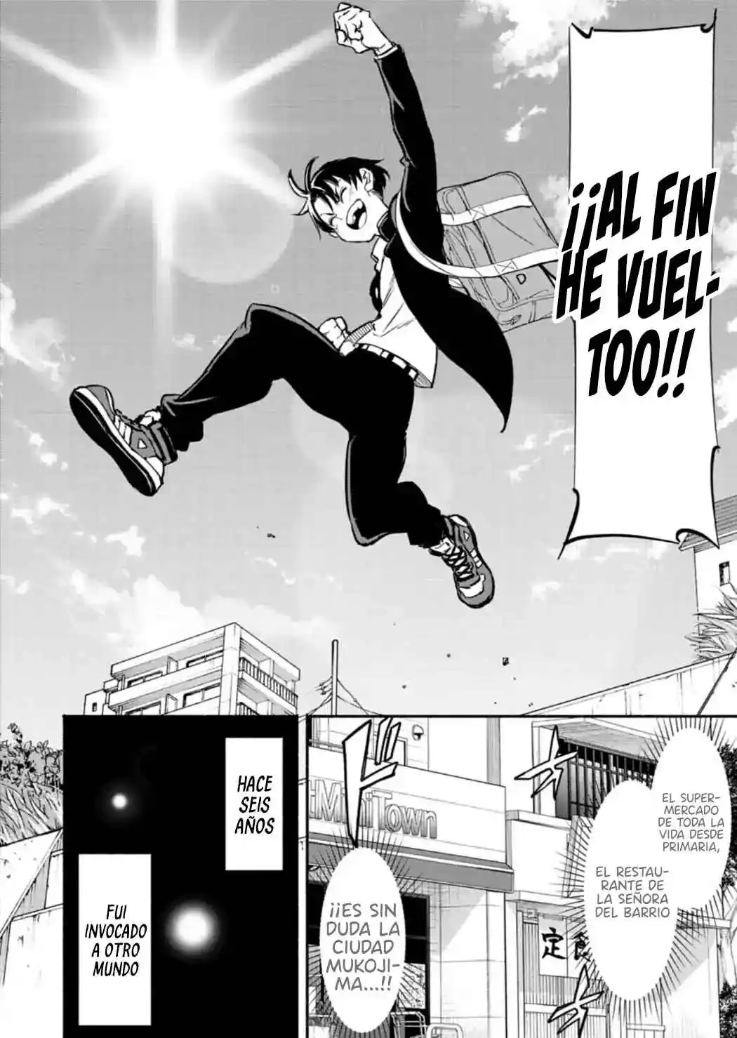 Isekai Kara Kikan Shitara Chikyuu Mo Kanari Fantajiu Deshita. Ato, Makeheroin-domo Kocchi Minna. - Capítulo 1 - Página 13 - LectorTMOo