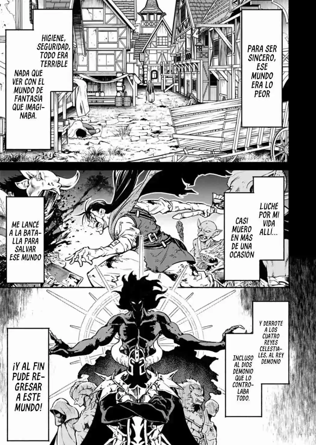 Isekai Kara Kikan Shitara Chikyuu Mo Kanari Fantajiu Deshita. Ato, Makeheroin-domo Kocchi Minna. - Capítulo 1 - Página 14 - LectorTMOo