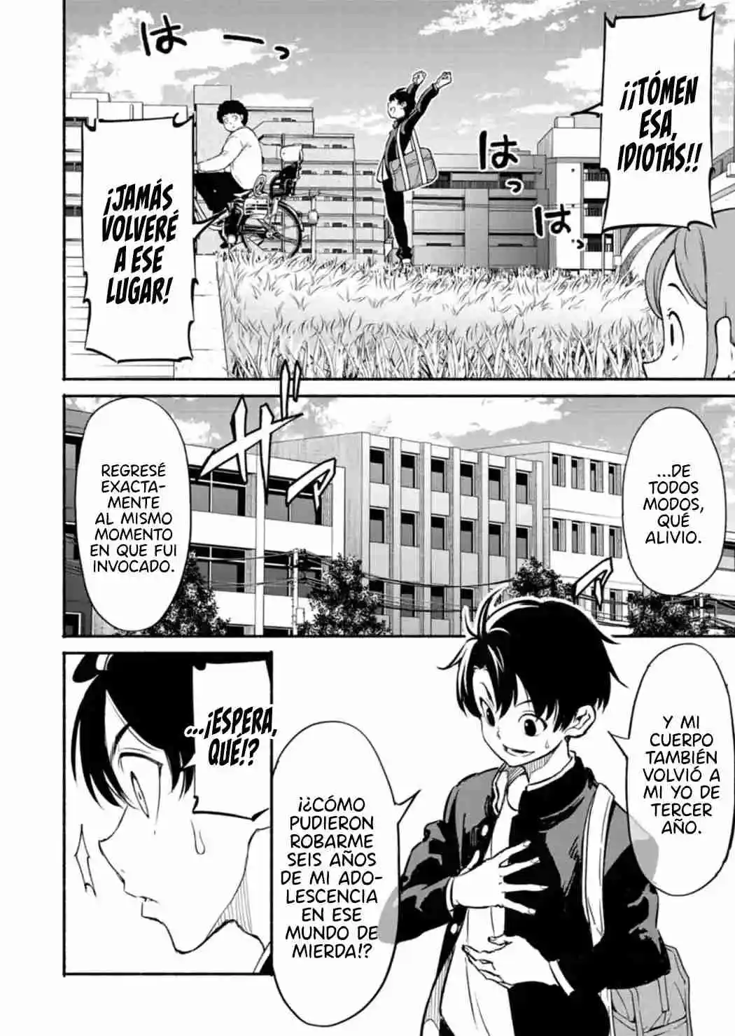 Isekai Kara Kikan Shitara Chikyuu Mo Kanari Fantajiu Deshita. Ato, Makeheroin-domo Kocchi Minna. - Capítulo 1 - Página 15 - LectorTMOo