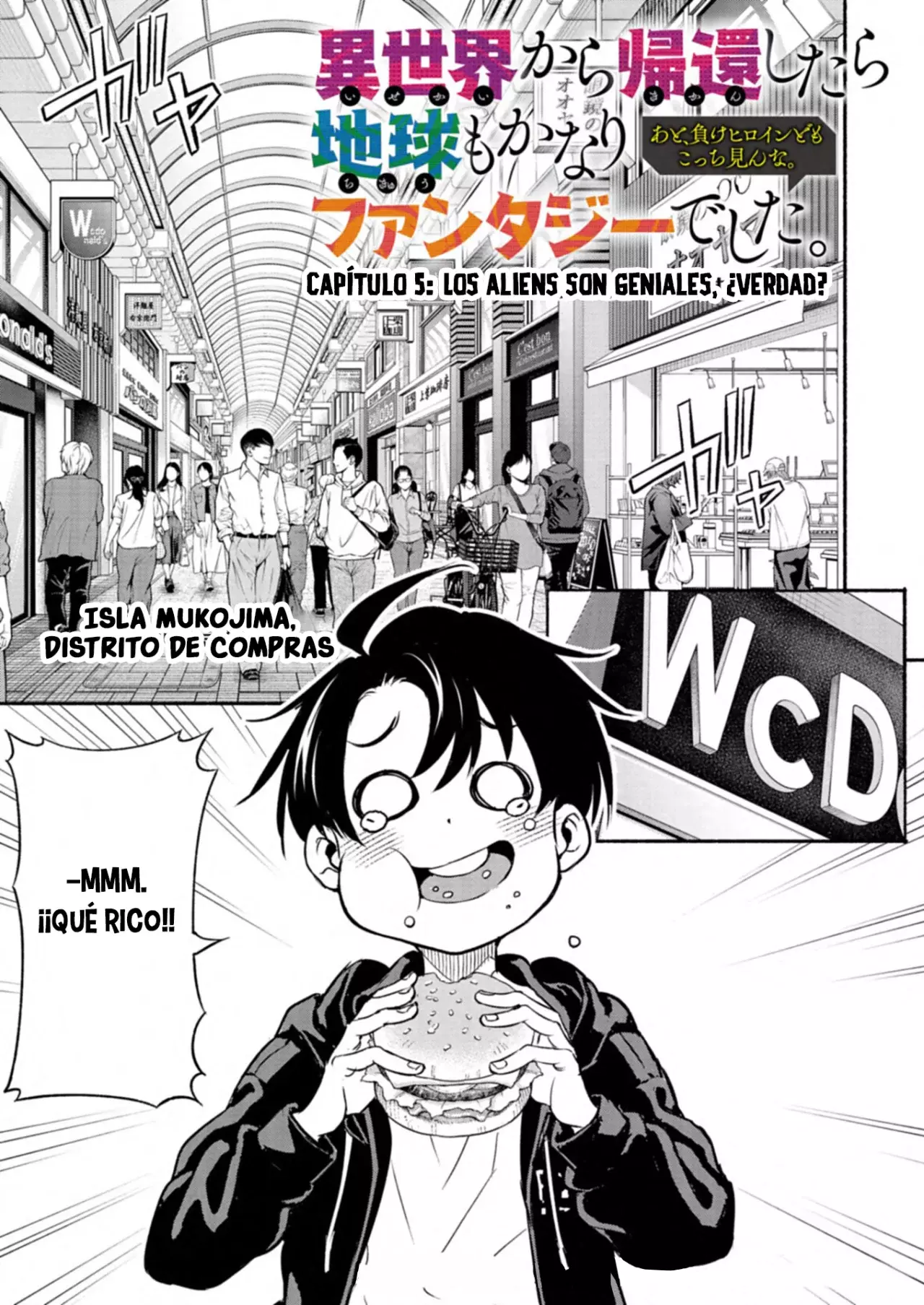 Isekai Kara Kikan Shitara Chikyuu Mo Kanari Fantajiu Deshita. Ato, Makeheroin-domo Kocchi Minna. - Capítulo 5 - Página 3 - LectorTMOo