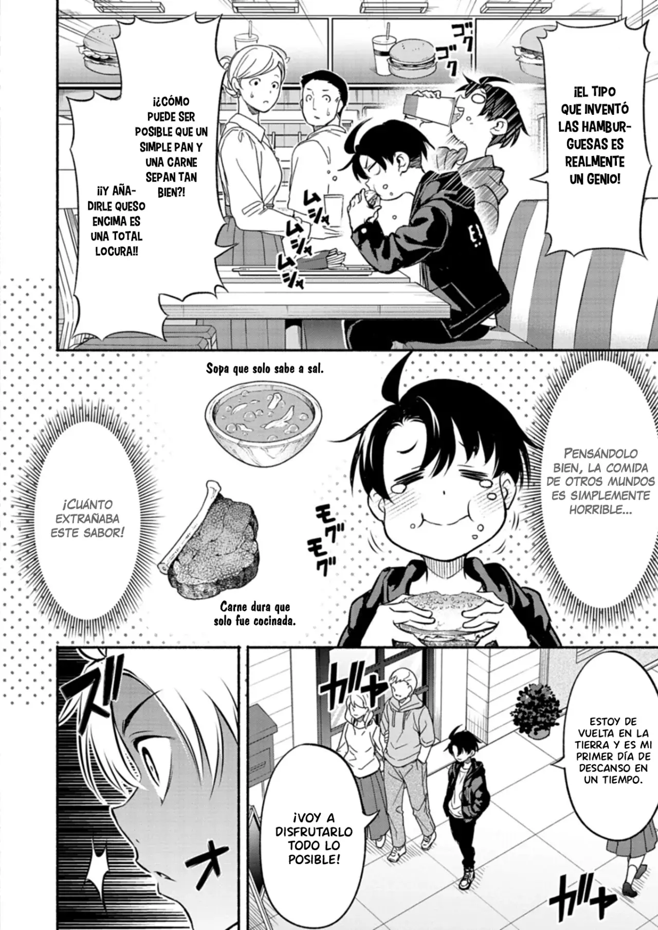 Isekai Kara Kikan Shitara Chikyuu Mo Kanari Fantajiu Deshita. Ato, Makeheroin-domo Kocchi Minna. - Capítulo 5 - Página 4 - LectorTMOo