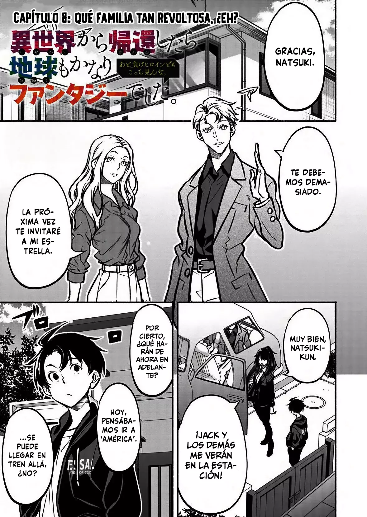 Isekai Kara Kikan Shitara Chikyuu Mo Kanari Fantajiu Deshita. Ato, Makeheroin-domo Kocchi Minna. - Capítulo 8 - Página 3 - LectorTMOo