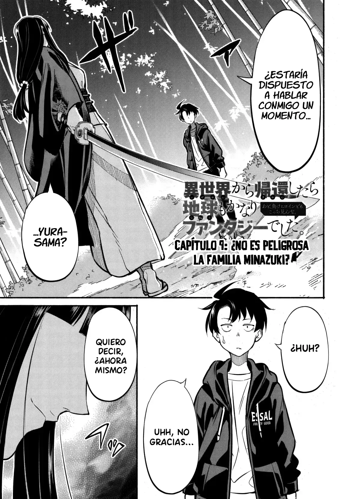 Isekai Kara Kikan Shitara Chikyuu Mo Kanari Fantajiu Deshita. Ato, Makeheroin-domo Kocchi Minna. - Capítulo 9 - Página 3 - LectorTMOo
