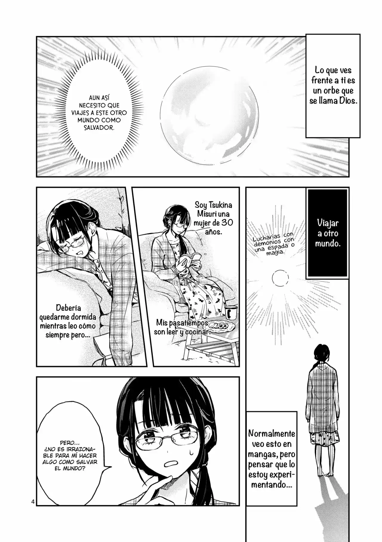 Isekai Ni Kyuseishu To Shite Yoba Remashitaga, Arasa Ni Wa Murinanode, Hissori Book Café Kajimemashita - Capítulo 1 - Página 4 - LectorTMOo