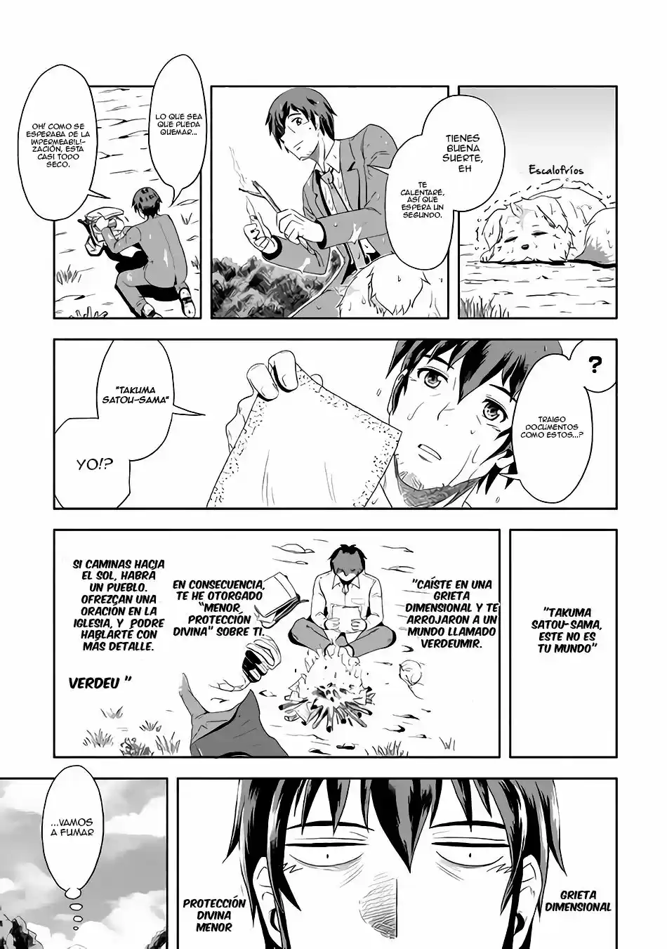 Isekai Ni Tobasareta Ossan Wa Doko E Iku? - Capítulo 1 - Página 6 - LectorTMOo