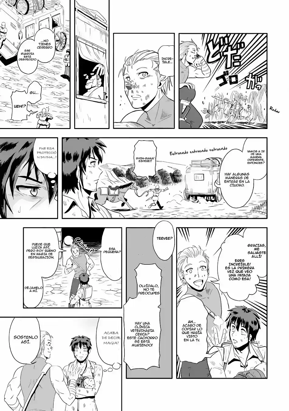 Isekai Ni Tobasareta Ossan Wa Doko E Iku? - Capítulo 1 - Página 16 - LectorTMOo