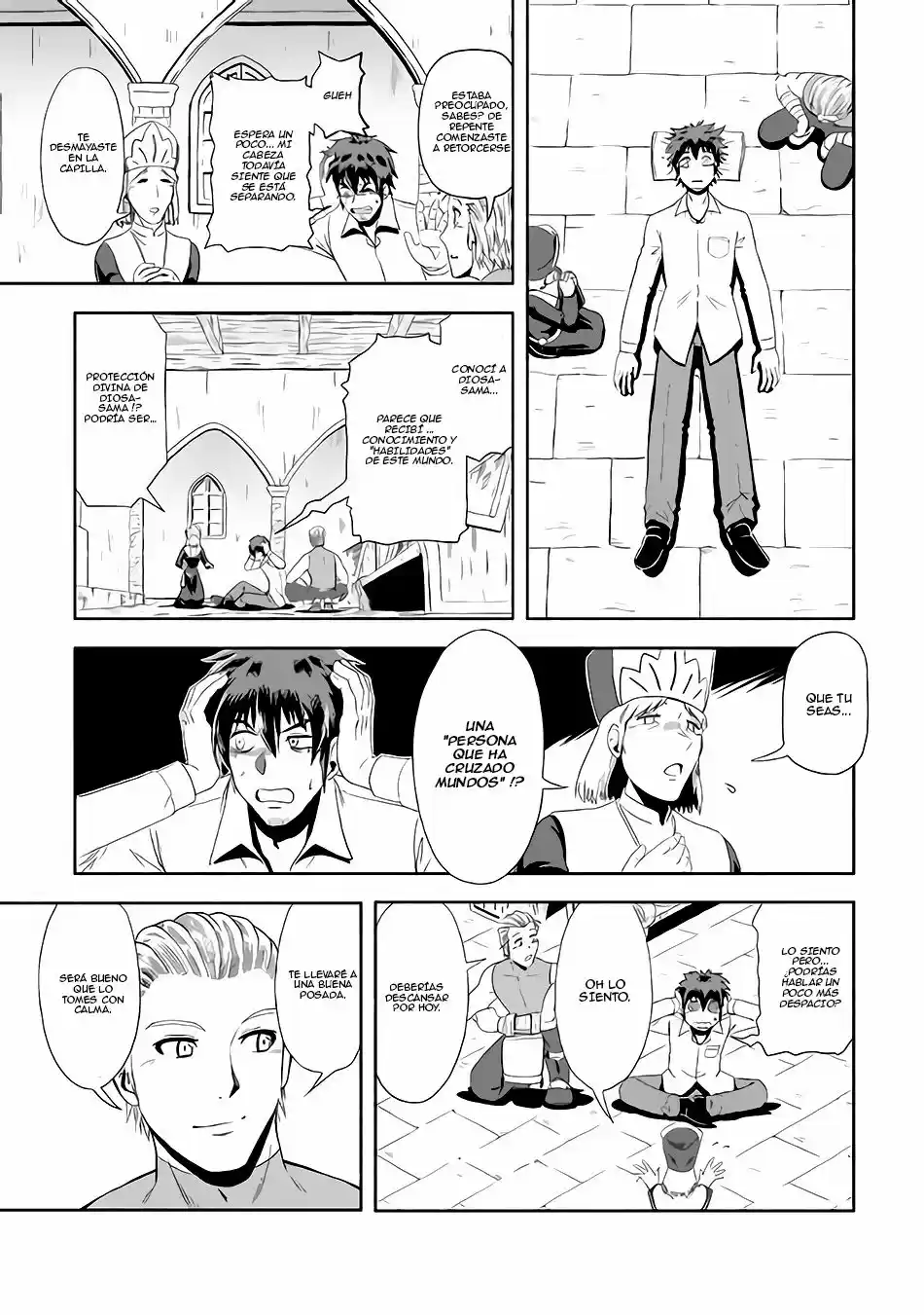 Isekai Ni Tobasareta Ossan Wa Doko E Iku? - Capítulo 1 - Página 24 - LectorTMOo