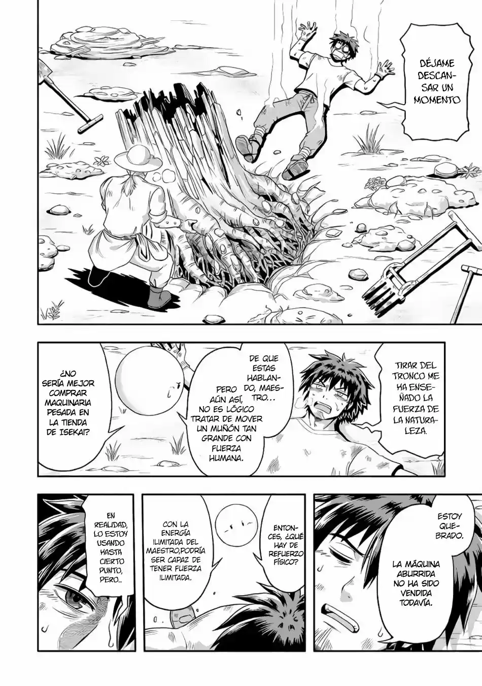 Isekai Ni Tobasareta Ossan Wa Doko E Iku? - Capítulo 13 - Página 7 - LectorTMOo