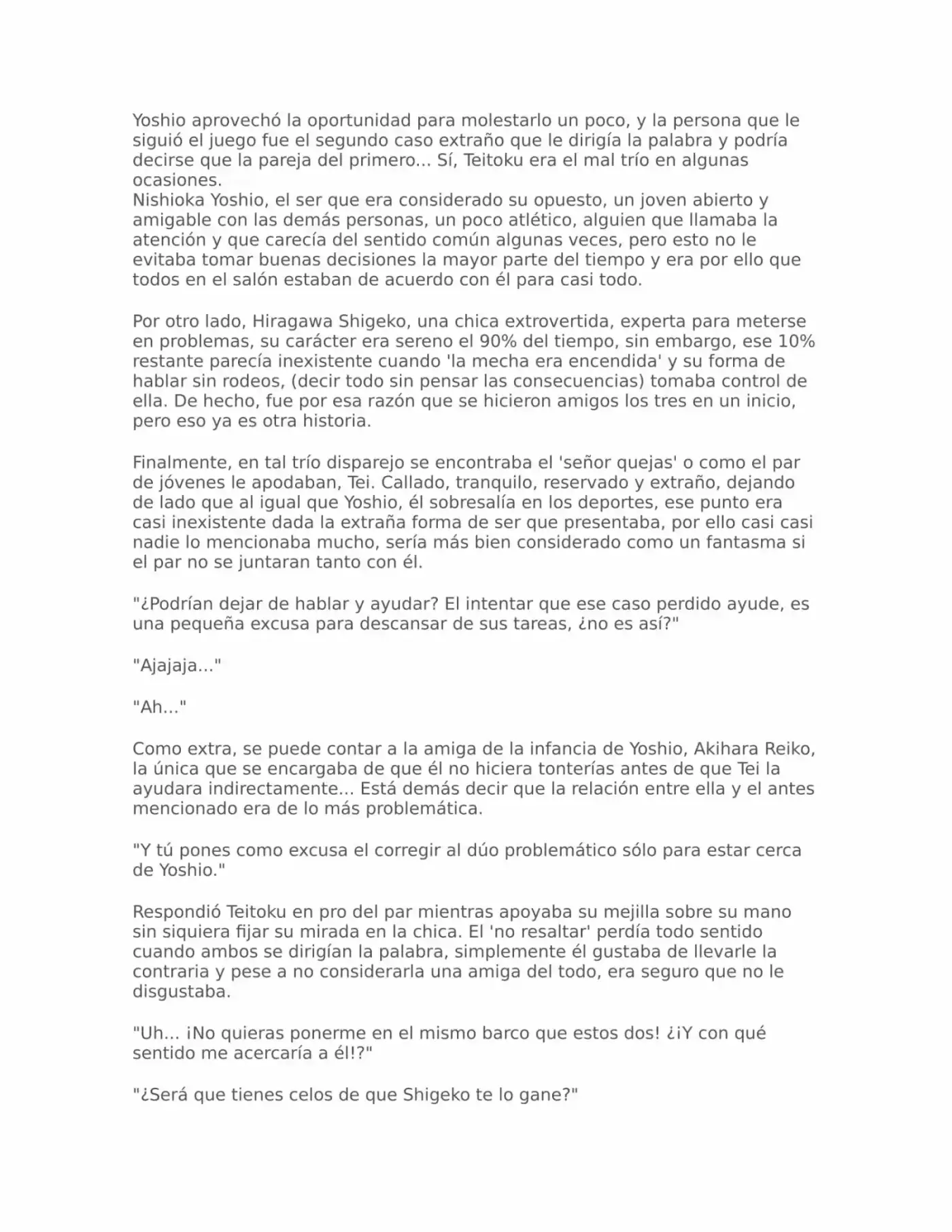 Isekai No Vigilant (Novela) - Capítulo - Página 3 - LectorTMOo