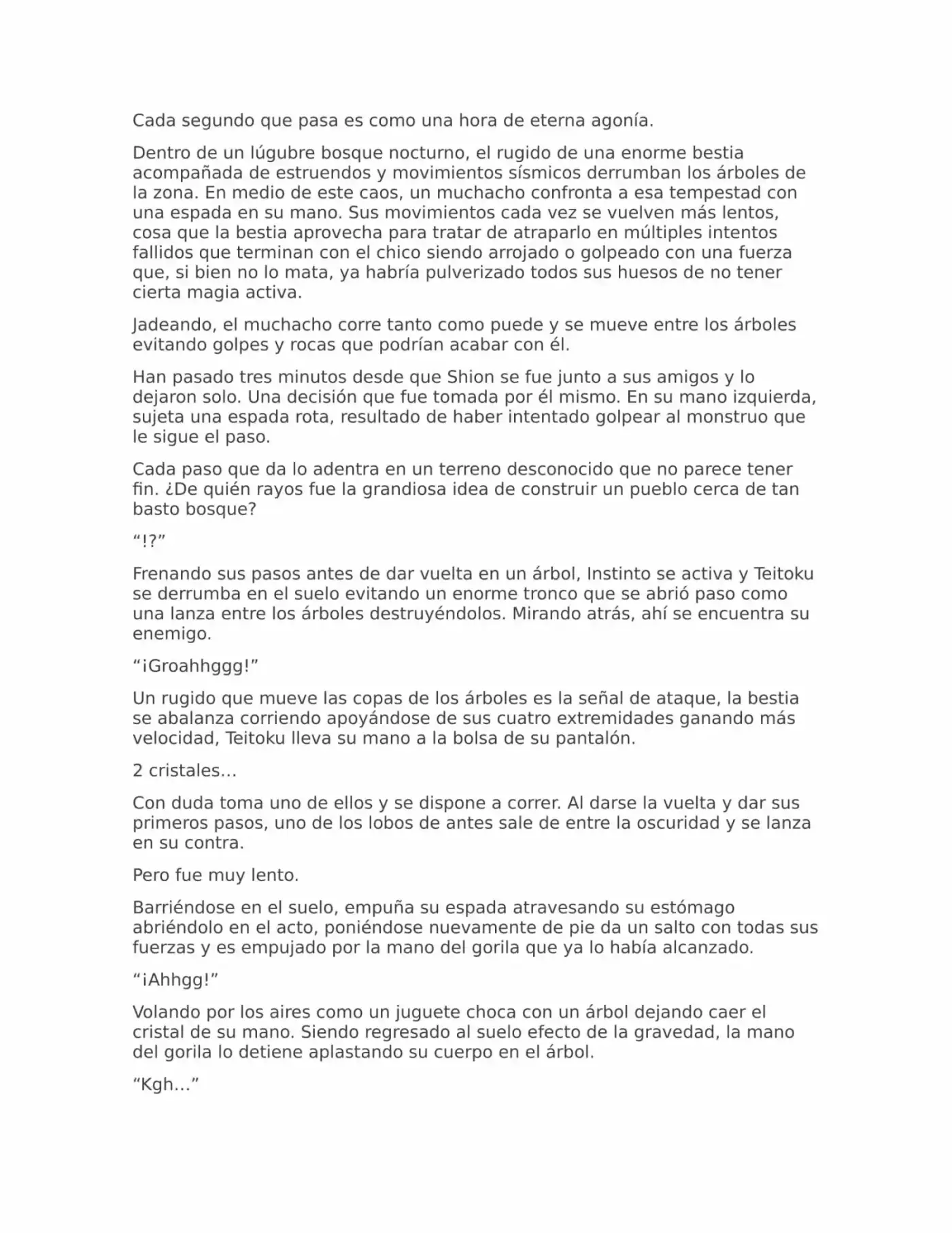 Isekai No Vigilant (Novela) - Capítulo 11 - Página 1 - LectorTMOo
