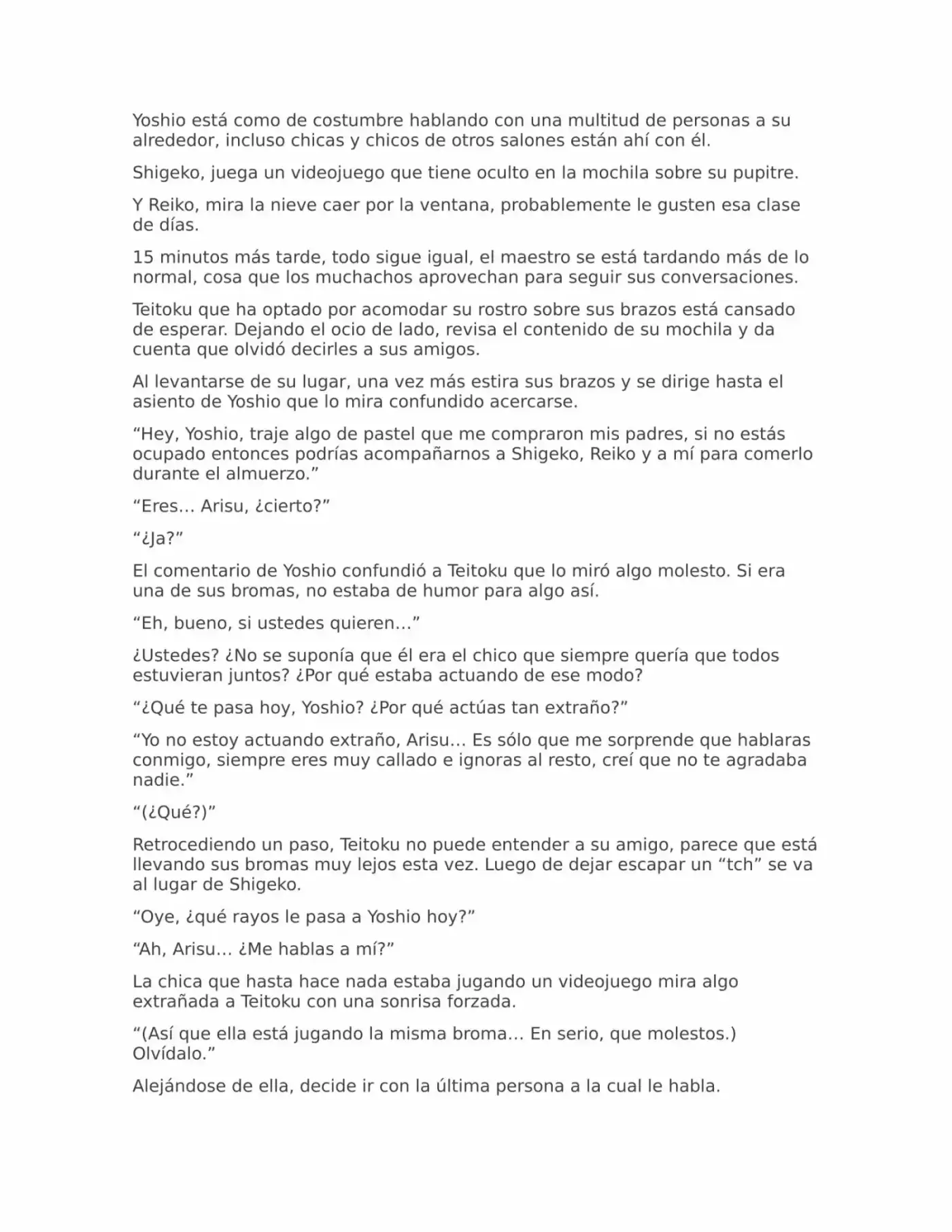 Isekai No Vigilant (Novela) - Capítulo 13 - Página 4 - LectorTMOo
