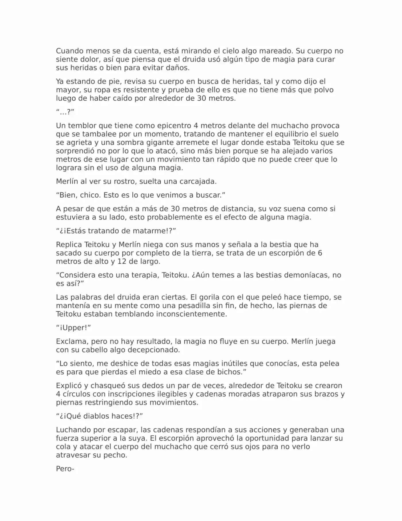 Isekai No Vigilant (Novela) - Capítulo 14 - Página 2 - LectorTMOo