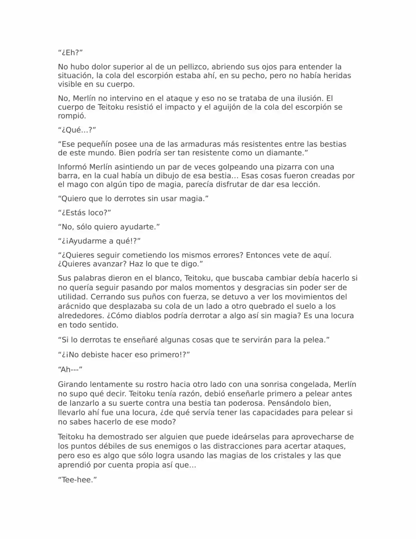 Isekai No Vigilant (Novela) - Capítulo 14 - Página 3 - LectorTMOo
