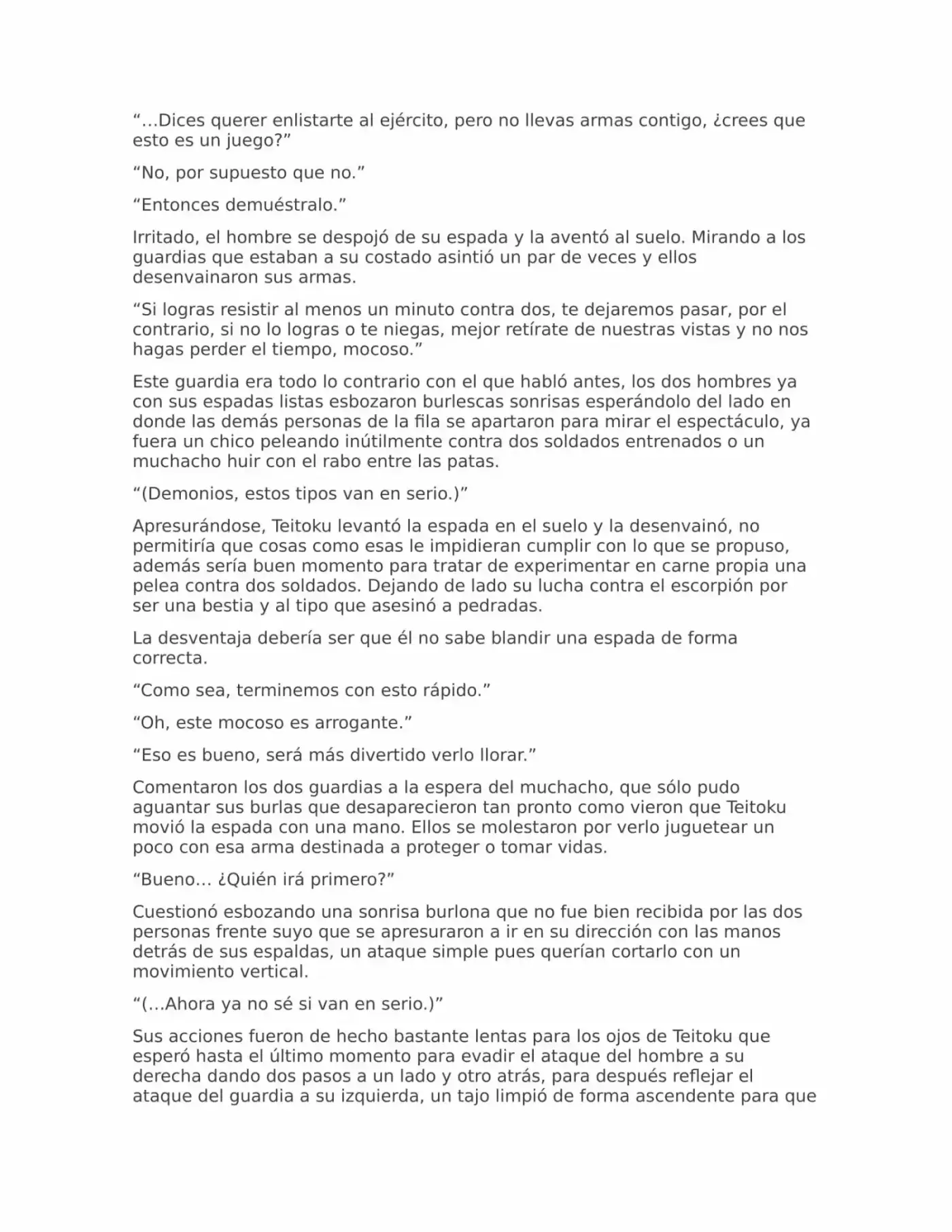 Isekai No Vigilant (Novela) - Capítulo 15 - Página 3 - LectorTMOo