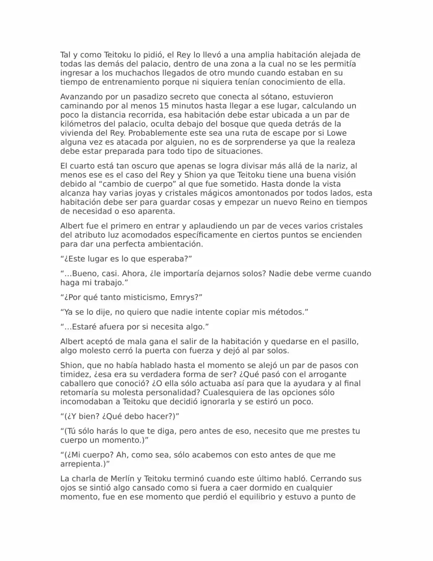 Isekai No Vigilant (Novela) - Capítulo 16 - Página 5 - LectorTMOo