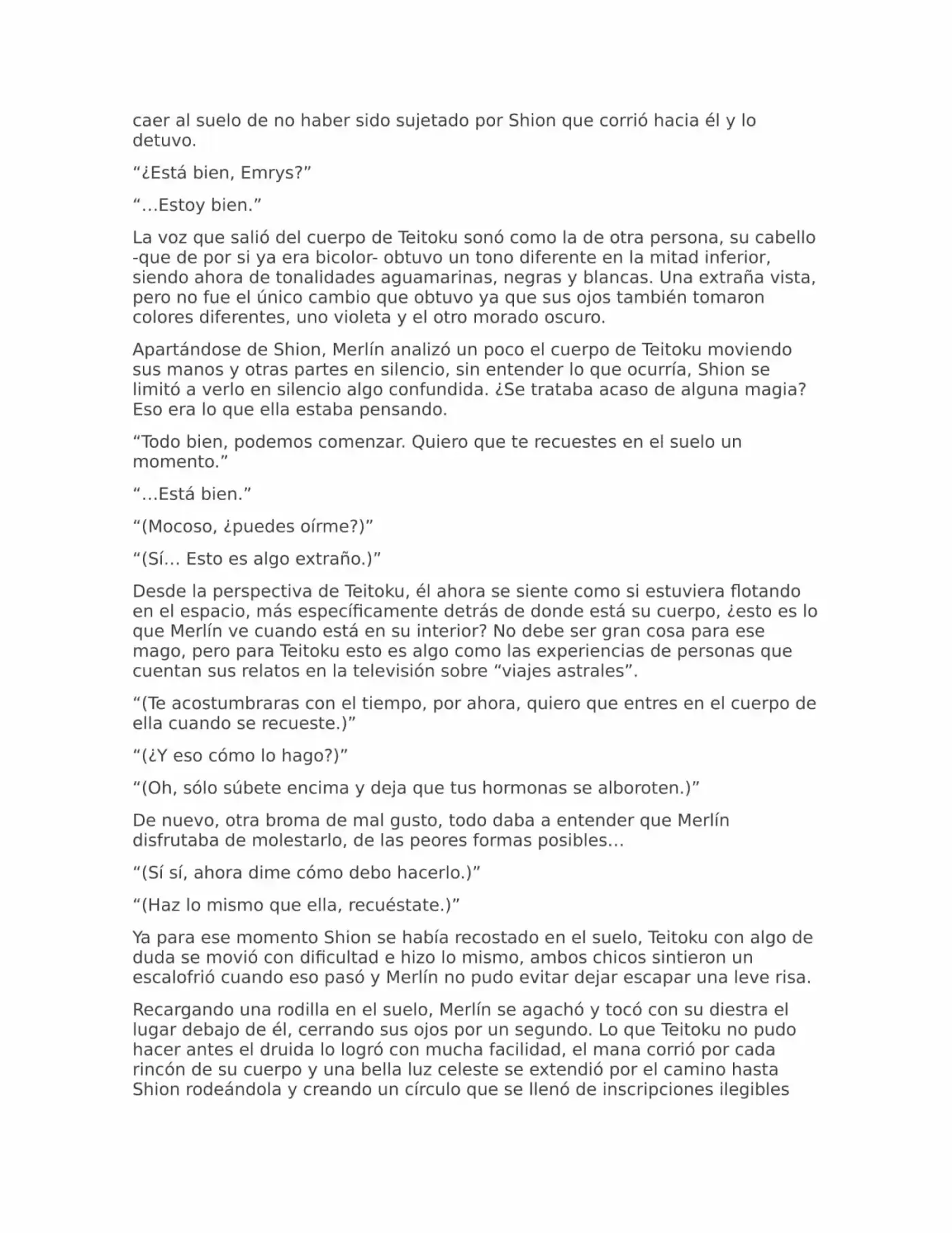 Isekai No Vigilant (Novela) - Capítulo 16 - Página 6 - LectorTMOo
