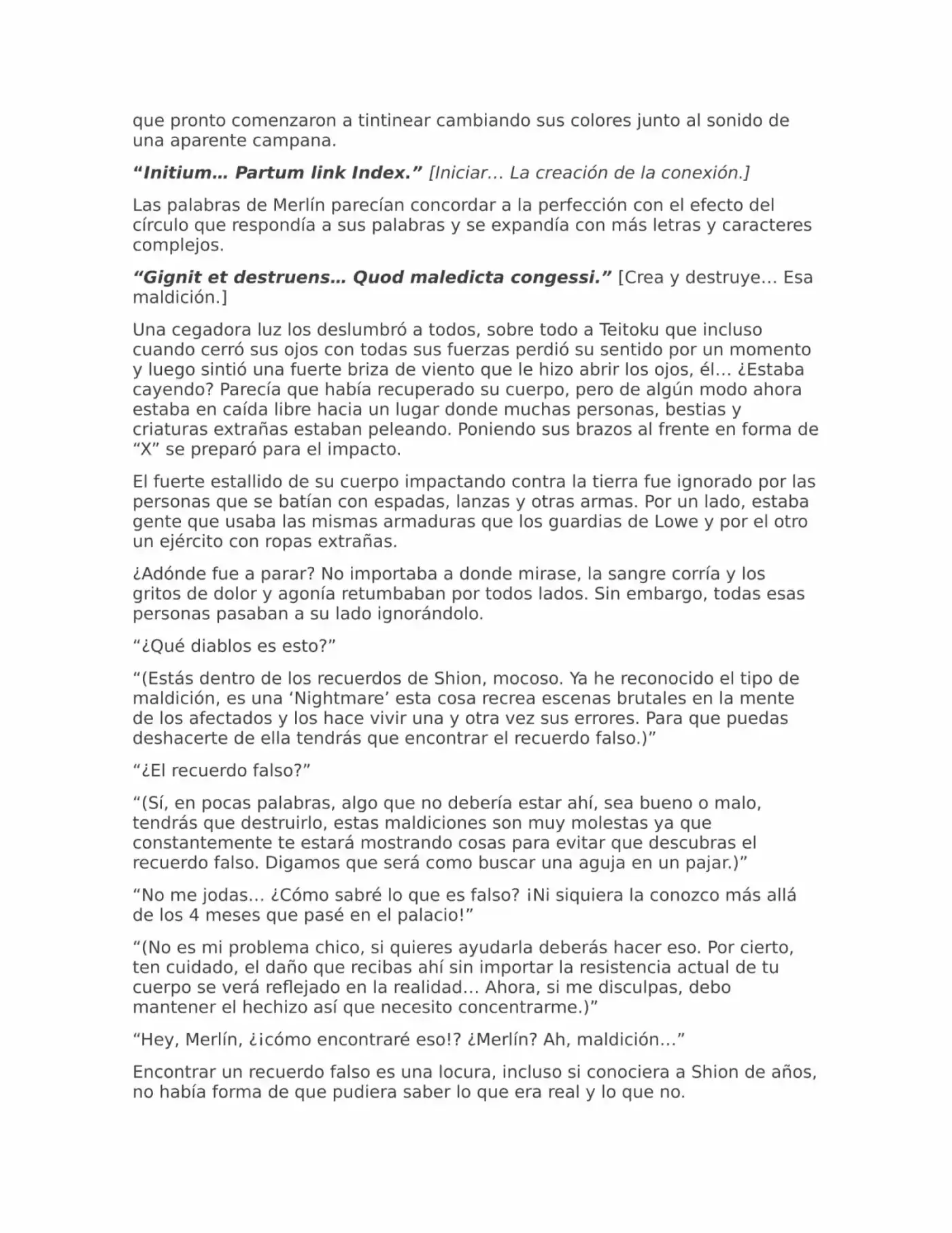 Isekai No Vigilant (Novela) - Capítulo 16 - Página 7 - LectorTMOo