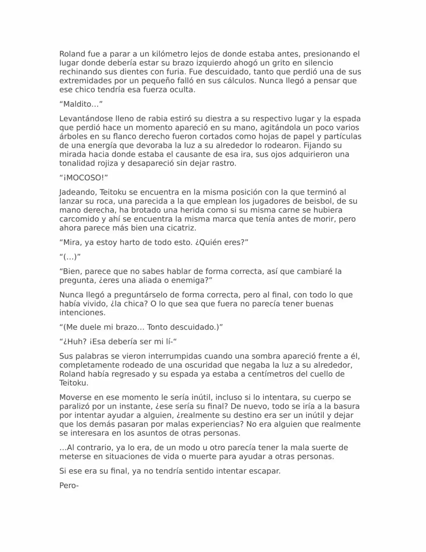 Isekai No Vigilant (Novela) - Capítulo 18 - Página 5 - LectorTMOo