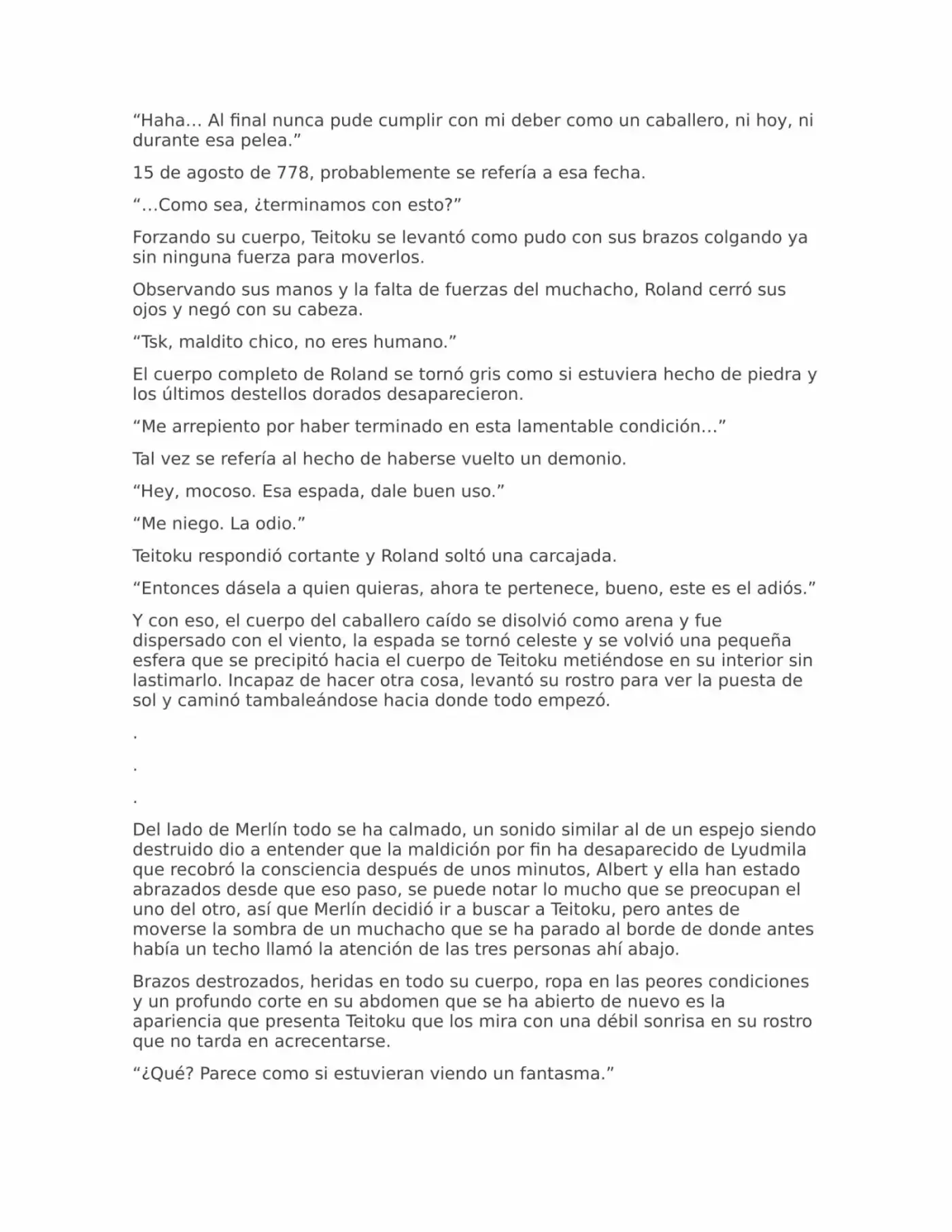 Isekai No Vigilant (Novela) - Capítulo 18 - Página 9 - LectorTMOo