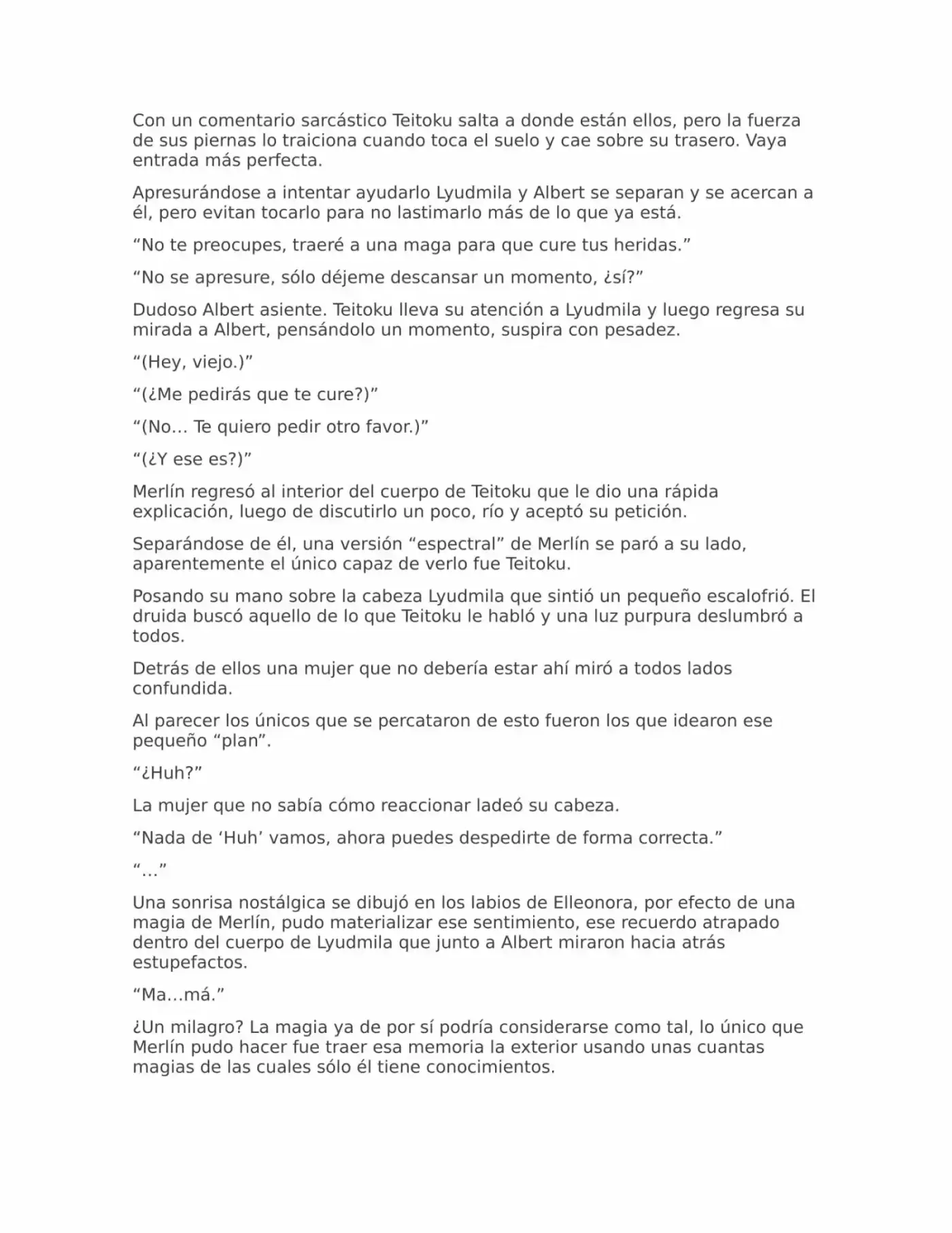 Isekai No Vigilant (Novela) - Capítulo 18 - Página 10 - LectorTMOo